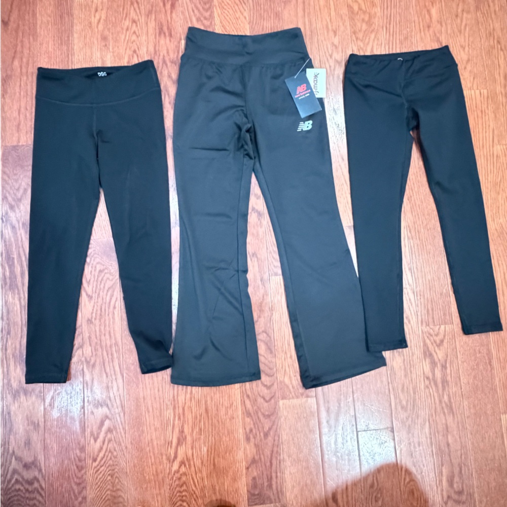 Black Kids Leggings